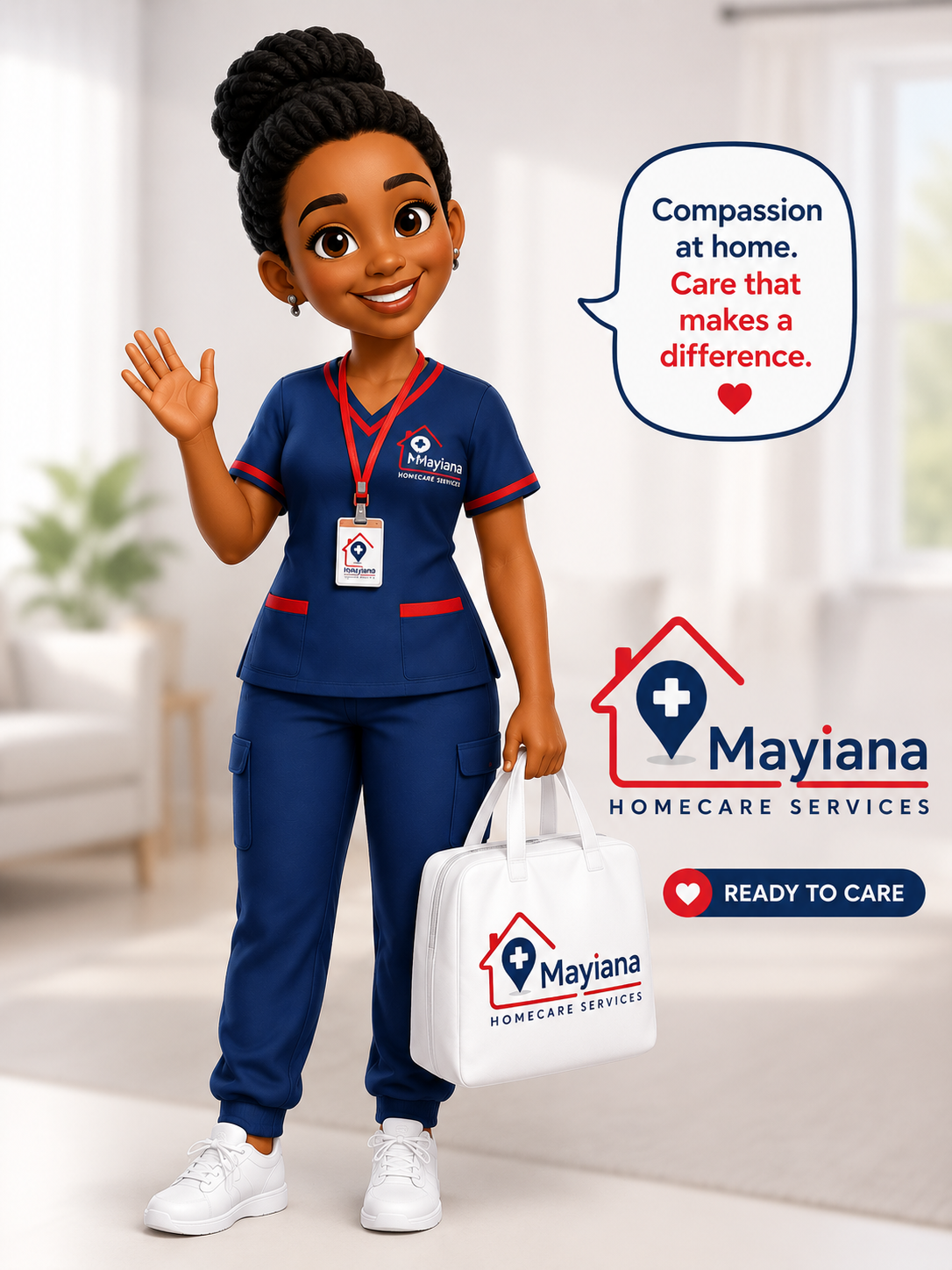 Mayiana Homecare Services care professional